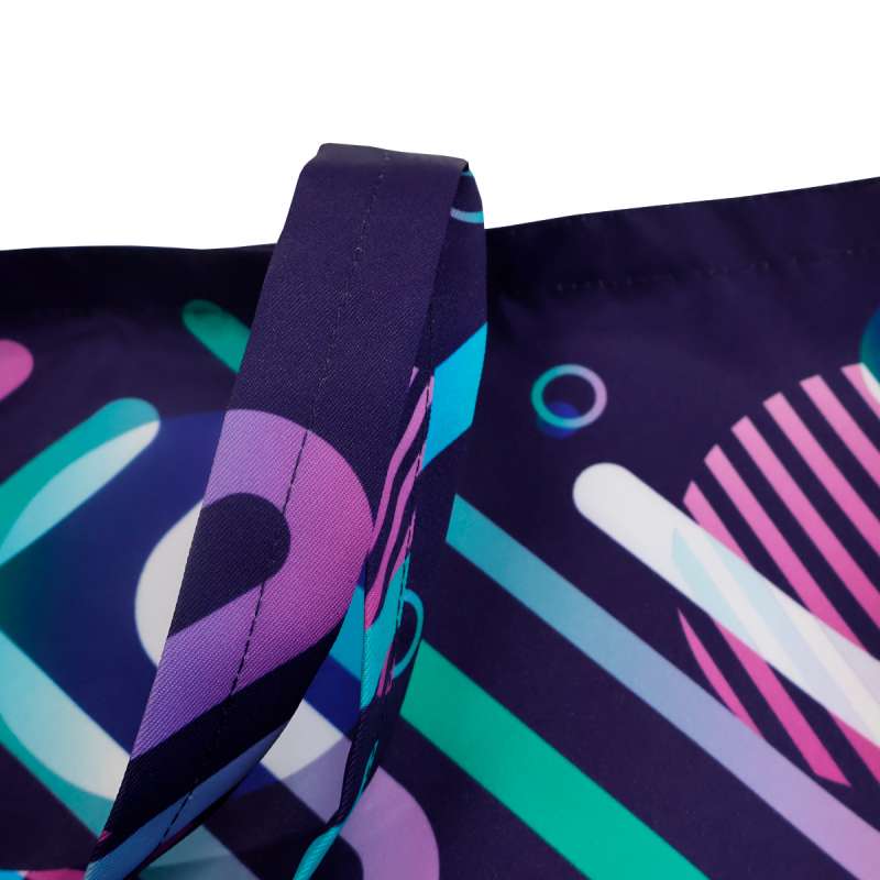 Сумка для покупок Бэгис с полноцветной печатью, длина ручек 50 см №3
