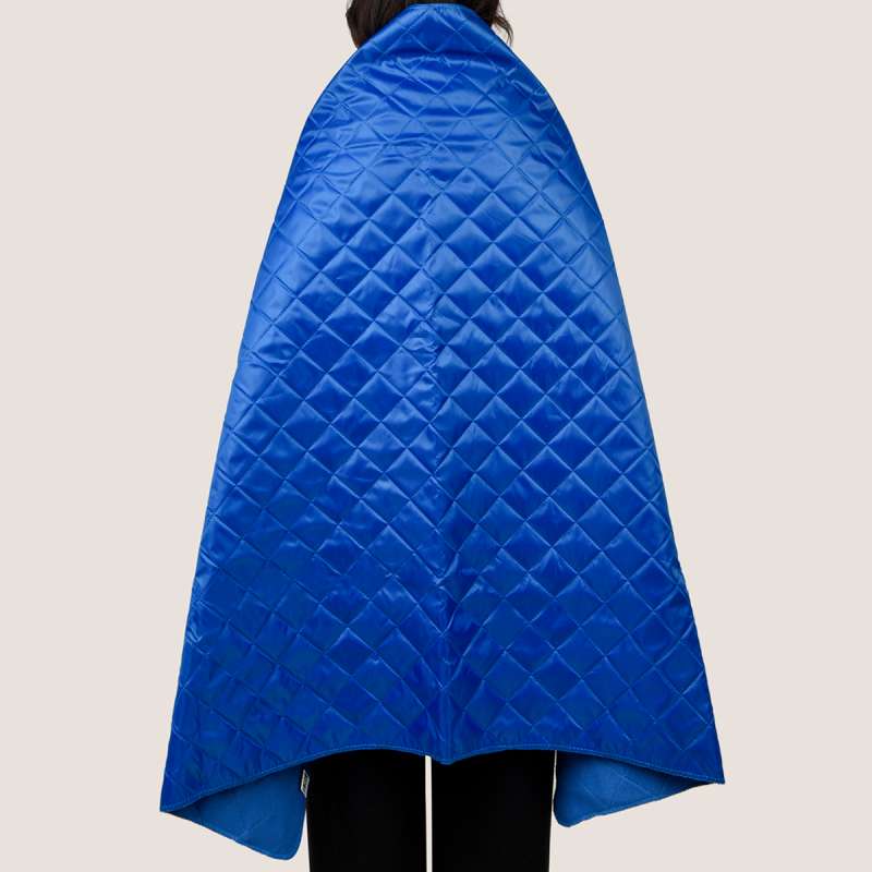 Плед PONCHO, синий №3