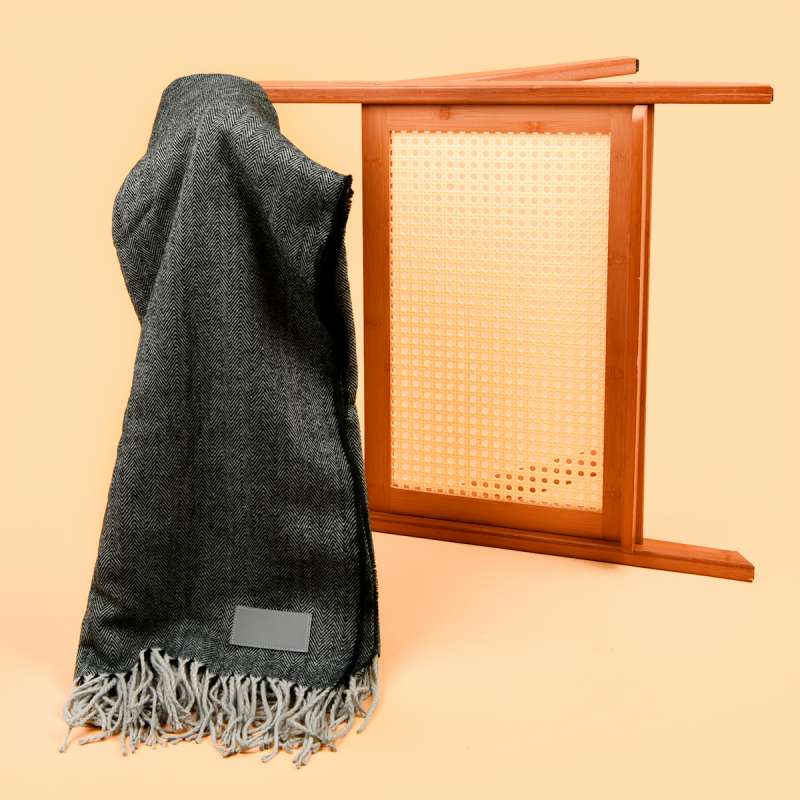 Плед BLANEX, темно-серый №6