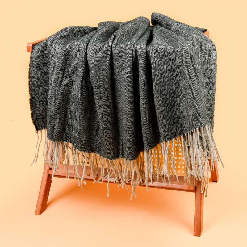 Плед BLANEX, темно-серый №7