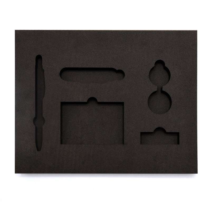 Ложемент ЭВАлюция-1 под заказ 3 слоя (5мм+10мм+10мм), чёрный №3