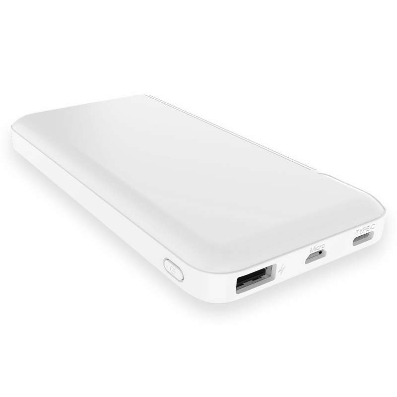 Внешний аккумулятор Optima, 10000 Mah, белый №2