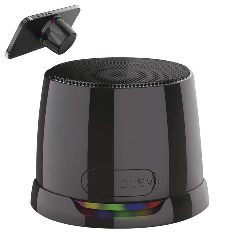 Магнитная беспроводная Bluetooth колонка-подставка Wave 5W, черная