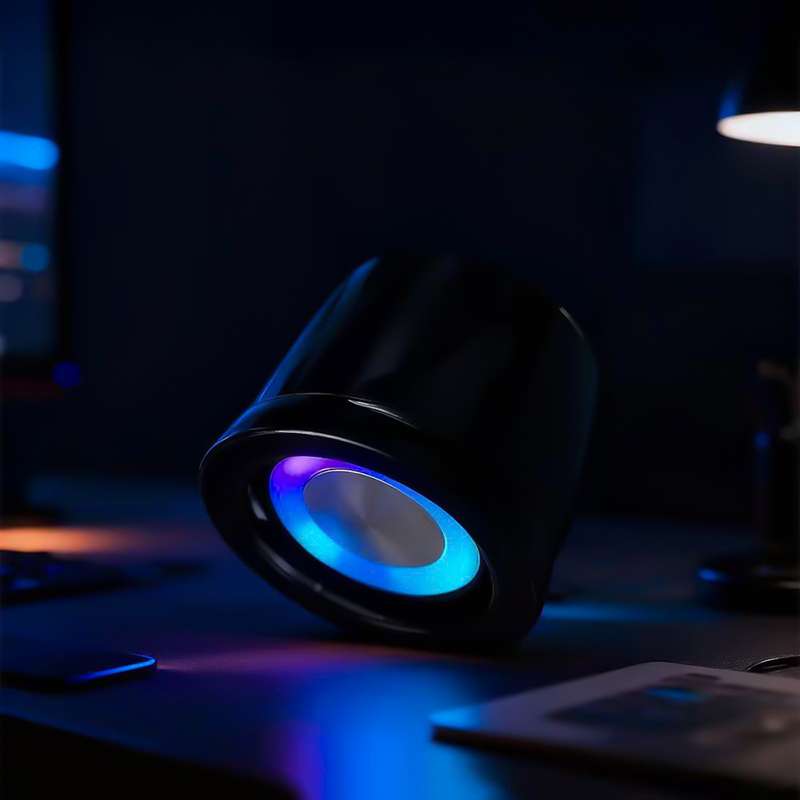 Магнитная беспроводная Bluetooth колонка-подставка Wave 5W, черная №6