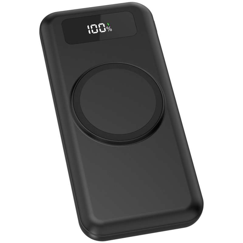 Внешний аккумулятор Authority с беспроводной зарядкой (5W), 10000 mAh, чёрный