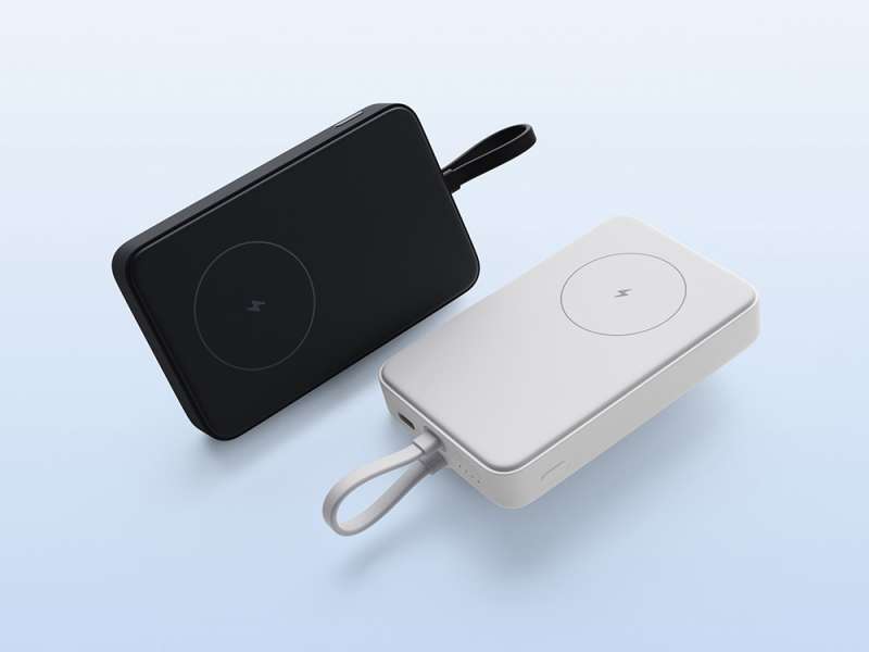 Внешний аккумулятор с кабелем Xiaomi 33W Magnetic Power Bank 10000mAh (Integrated Cable) White №11