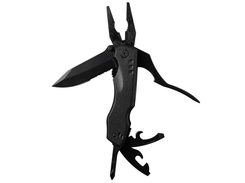 Универсальный мультитул с битами в подарочной упаковке с окном Шэйп , черный №7