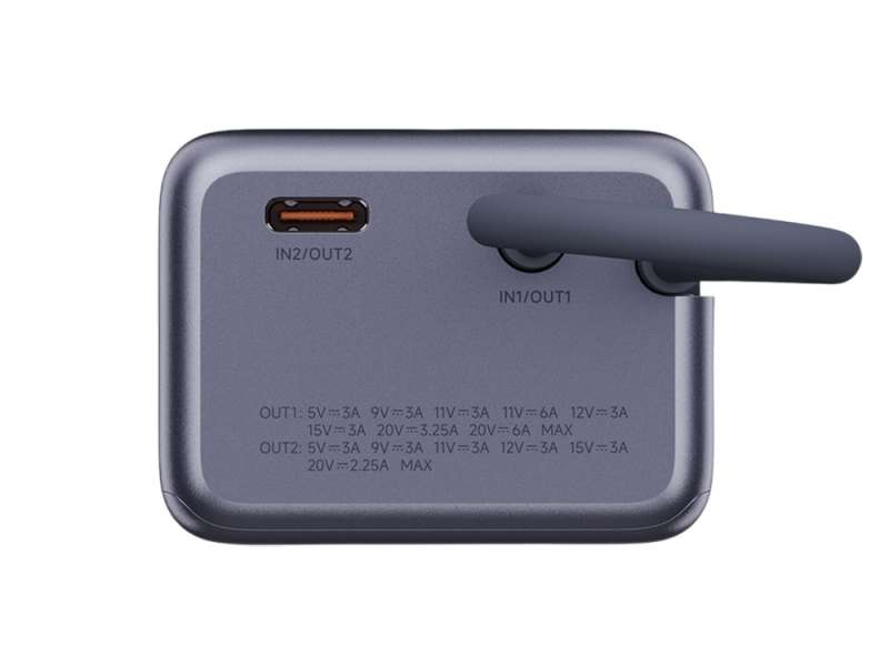 Внешний аккумулятор со встроенным кабелем Xiaomi 165W Power Bank 10000mAh (Integrated Cable) GL №4
