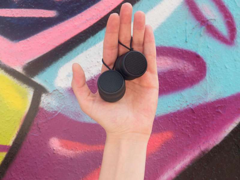 Портативная колонка TWS YoYo Mono, черный №4