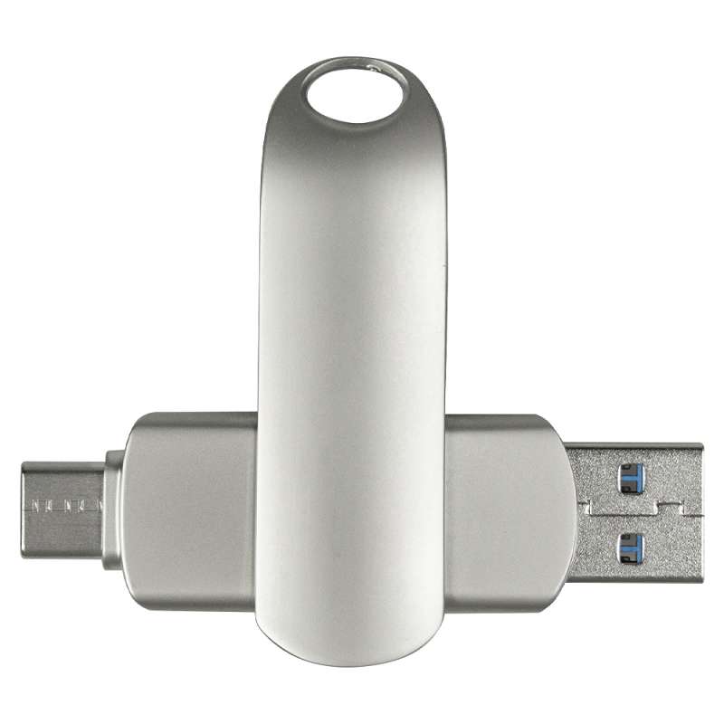 Флеш накопитель USB 2.0 + TYPE C Cupertino
