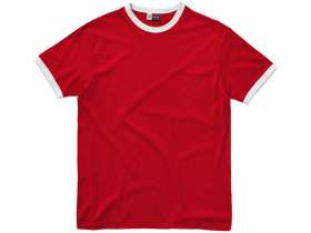 Футболка Adelaide мужская, красный/белый №3