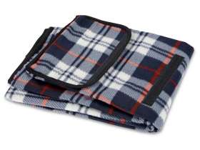 Плед Шотландия, синий №3