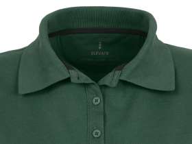 Calgary женская футболка-поло с коротким рукавом, изумрудный №12