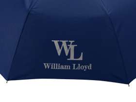 Складной зонт полуавтоматический William Lloyd, синий №5