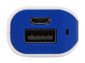Портативное зарядное устройство (power bank) Basis, 2000 mAh, синий №3