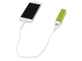 Подарочный набор Flashbank с флешкой и зарядным устройством, зеленый №6