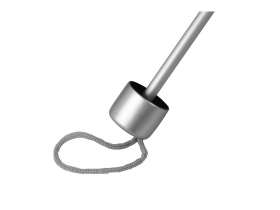 Зонт складной Tempe, механический, 3 сложения, с чехлом, оранжевый №8