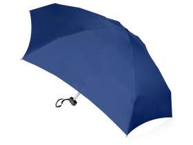 Зонт складной Frisco, механический, 5 сложений, в футляре, синий №7