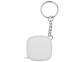 Брелок-рулетка 1м Block, белый №4