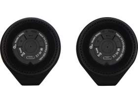 Портативные парные колонки Qjet TWS Mates с черными кольцами №3