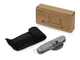 Приборы Camper 4 в 1 в чехле: вилка, ложка, нож, открывалка №10