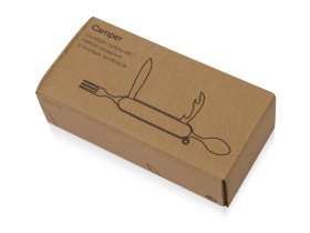 Приборы Camper 4 в 1 в чехле: вилка, ложка, нож, открывалка №13