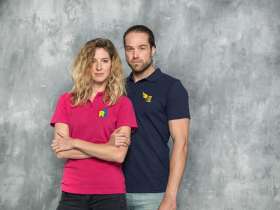 Мужское поло Helios с коротким рукавом, черный №5