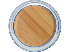 Бутылка для воды стеклянная Refine, в чехле, 550 мл, темно-синий №4