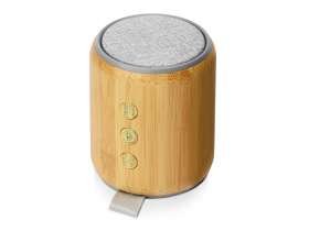 Портативная колонка из бамбука Bongo, натуральный №11