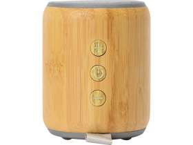 Портативная колонка из бамбука Bongo, натуральный №8
