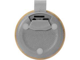 Портативная колонка из бамбука Bongo, натуральный №4