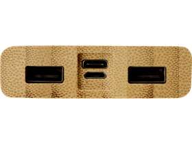 Внешний беспроводной аккумулятор из бамбука Bamboo Air, 10000 mAh №7