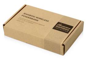 Внешний беспроводной аккумулятор из бамбука Bamboo Air, 10000 mAh №12