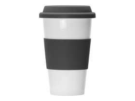 Фарфоровая кружка с двойными стенками Toronto, серый №3