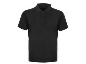 Поло с эластаном Chicago, 200гр пике, черный №6