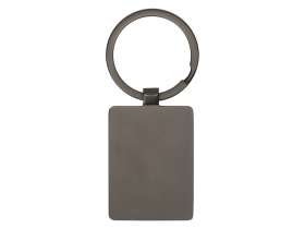 Брелок из темного металла и дерева Timber, черный/темно-коричневый №3