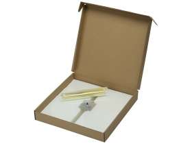 Часы настенные квадратные из стекла 28х28 см Nile №7