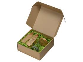 Подарочный набор с чаем и френч-прессом Чайная композиция №2