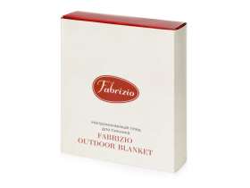 Непромокаемый плед для пикника Fabrizio, синий/черный №5