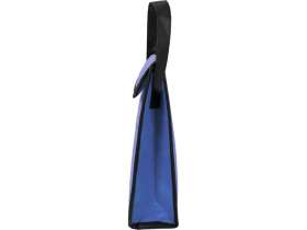 Сумка-холодильник Reviver на липучке из нетканого переработанного материала, синий №6