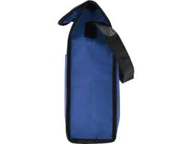 Сумка-холодильник Reviver на липучке из нетканого переработанного материала, синий №3