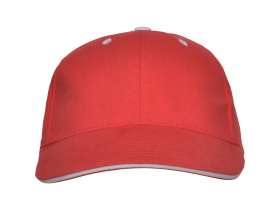 Бейсболка Panel унисекс, красный №3