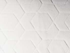 Светящийся в темноте плед Lattice белый №5