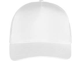 Бейсболка Poly 5-ти панельная 120 гр, белый №2