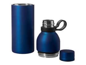 Универсальная составная термобутылка Inverse, 550 мл, синий металлик №5