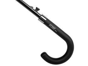 Зонт-трость полуавтоматический Ferre Milano, черный №8