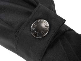 Зонт-трость полуавтоматический Ferre Milano, черный №2