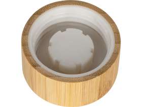 Бутылка из переработанного пластика Kato Bamboo с бамбуковой крышкой, 500 мл №4