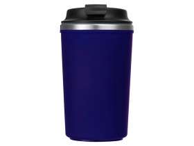Герметичная термокружка на присоске Kick, 350 мл, темно-синий №10