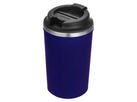 Герметичная термокружка на присоске Kick, 350 мл, темно-синий №7